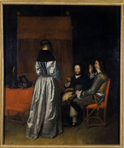 La visita de Caspar Netscher