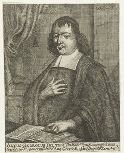 Retrato de Artus Georg Velten
