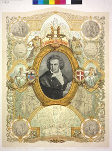 Ludwig van Beethoven de Casper Johann Nepomuk Scheuren
