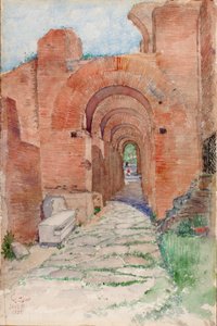 Arcos del Palacio de Nerón, 1933 de Cass Gilbert