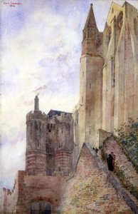 Mont Saint Michel, Francia, 1906 de Cass Gilbert