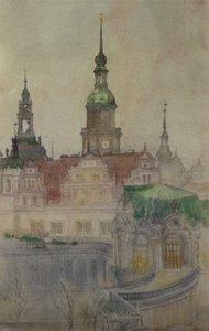 Las torres de Zwinger, Dresde
