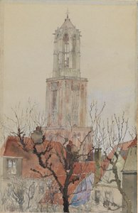 Torre de la Catedral de Utrecht, Holanda de Cass Gilbert