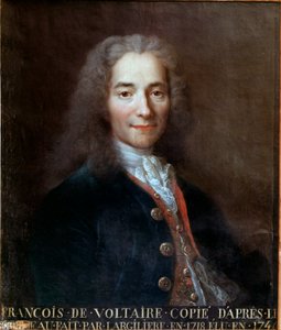 Retrato de Voltaire de Catherine Lusurier