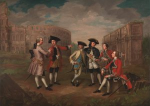 Caballeros británicos en Roma de Catherine Read