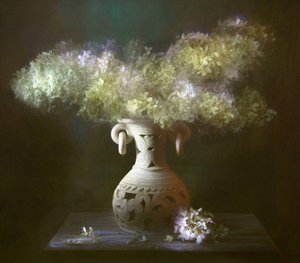 Naturaleza muerta floral delicada de Catherine Wang