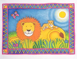 León en el Sol, 1997 de Cathy Baxter