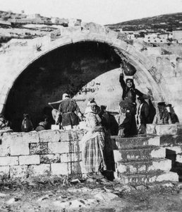 Fuente de la Virgen, Nazaret, Palestina de Cavanders Ltd