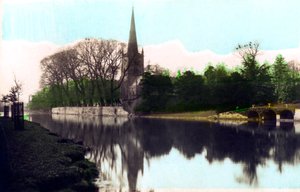 Iglesia de la Santísima Trinidad, Stratford-upon-Avon, Warwickshire, 1926