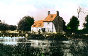 Weir de Rushey, río Támesis, 1926 de Cavenders Ltd