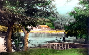 Presa de Ruswarp, Whitby, North Yorkshire, 1926 de Cavenders Ltd