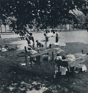 Donantes de sangre, 1941