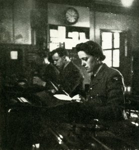 En servicio de señales, c1943 de Cecil Beaton