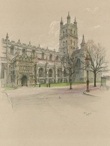 Catedral de Gloucester de Cecil Charles Windsor Aldin