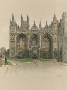 Catedral de Peterborough de Cecil Charles Windsor Aldin