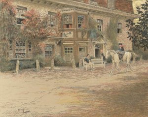 The Anchor Inn, Liphook de Cecil Charles Windsor Aldin