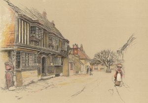 The Star Inn, Alfriston de Cecil Charles Windsor Aldin