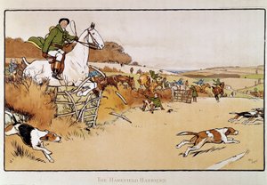 Acuarela de Cecil Aldin (1870-1935) siglo XIX Colección privada de Cecil Charles Windsor Aldin