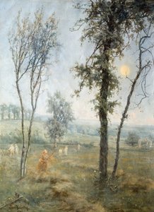 Haciendo heno a la luz de la luna de Cecil Gordon Lawson