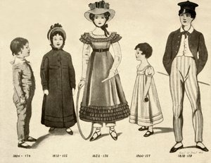Ropa infantil de 1800-1820, 1907, 1937 de Cecil W. Trout