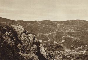 Mexico: Antigua mina en Zacatecas (b/w photo)