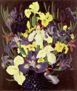 Grupo de lirios, c.1940 de Cedric Morris