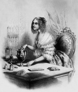 Vendedora de perfumes en París