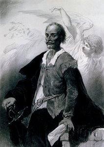 Retrato de Miguel de Cervantes Saavedra