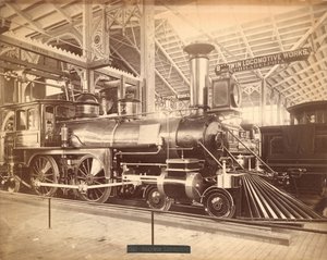 Locomotora Baldwin, "No. 1154", Exposición del Centenario, Filadelfia