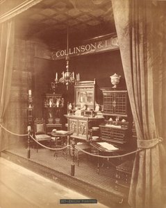 Exhibición de muebles de Collinson & Lock
