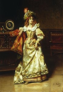 Esperando la escolta de Cesare Auguste Detti