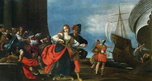 El rapto de Helena de Troya de Cesare Dandini