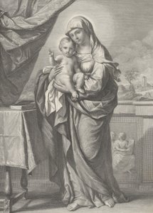 Virgen y Niño, siglo XIX