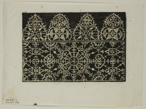 Hoja de la Corona de mujeres nobles y virtuosas de Cesare Vecellio