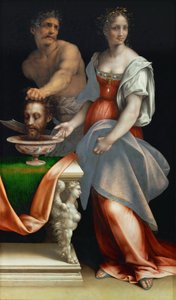Salomé con la cabeza de Juan el Bautista por Cesare da Sesto, ca. 1512-1516