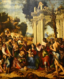Adoración de los Reyes Magos