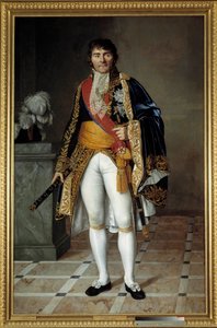 Retrato de cuerpo entero del Mariscal François Joseph Lefebvre, Duque de Dantzig, Mariscal del Imperio de Cesarine  Davin