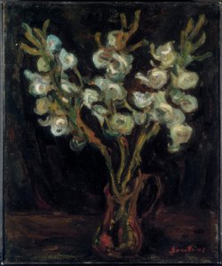 Gladiolos azules de Chaim Soutine