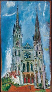 Catedral de Chartres, 1933 de Chaim Soutine