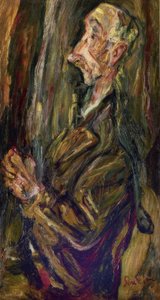 Hombre en oración – Siglo XX – Expresionismo francés de Chaim Soutine