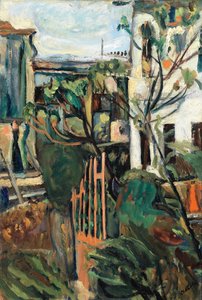 Casa cerca de París Maison aux environs de Paris de Chaim Soutine
