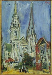 La Catedral de Chartres de Chaim Soutine