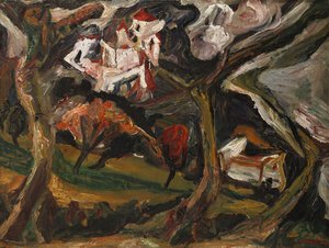 Paisaje, c.1919 de Chaim Soutine