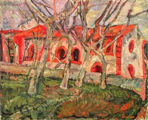 La Iglesia Roja de Chaim Soutine