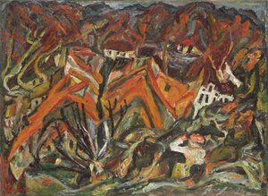Vista del pueblo de Chaim Soutine