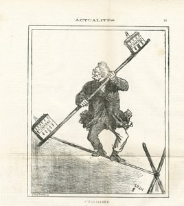Ilustración de Cham (1819-1879) en Le Charivari