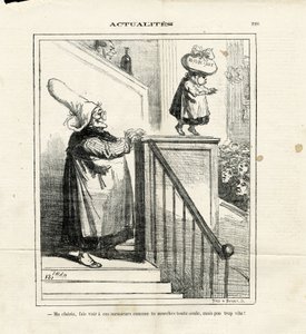 Ilustración de Cham (1819-1879) en Le Charivari