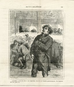 Ilustración de Cham (1819-1879) en Le Charivari