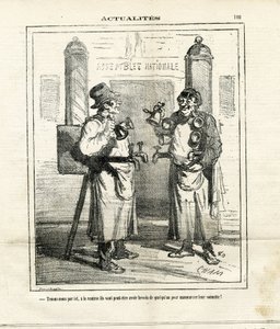 Ilustración de Cham (1819-1879) en Le Charivari
