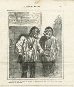 Ilustración de Cham (1819-1879) en Le Charivari